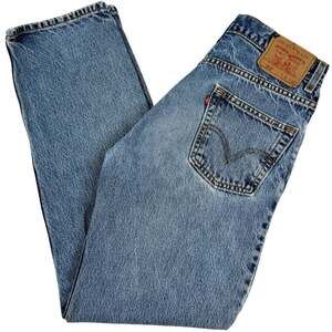 Levi’s 550 Relaxed Fit Jeans 31x32 Light Wash Denim Distressed Grunge Skater